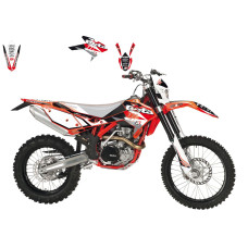 НАКЛЕЙКИ НАБОР Blackbird Racing (43024253) DR чёрный белый красный набор(комплект) 3 RR 4T DREAM 3 //