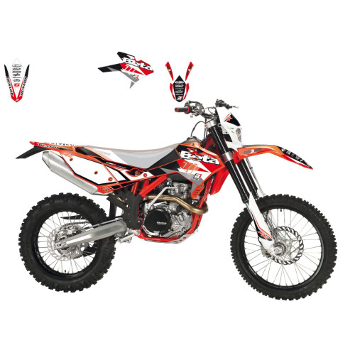 НАКЛЕЙКИ НАБОР Blackbird Racing (43024253) DR чёрный белый красный набор(комплект) 3 RR 4T DREAM 3 //