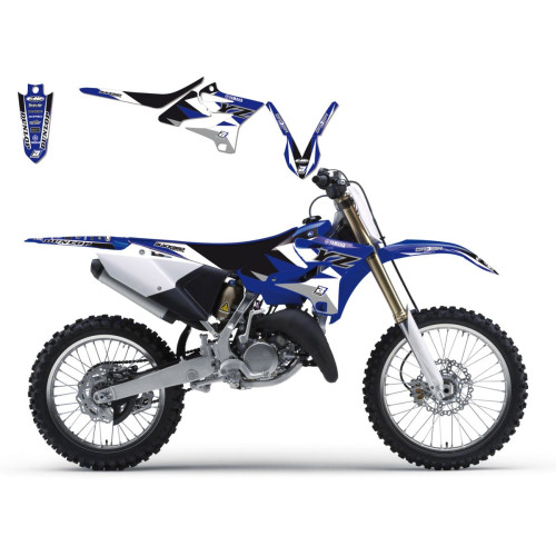 НАКЛЕЙКИ + ЧЕХОЛ СИДУШКИ Blackbird Racing (43024282) YZ чёрный белый синий набор(комплект) 1/2 DREAM 3 GRAPHIC + //