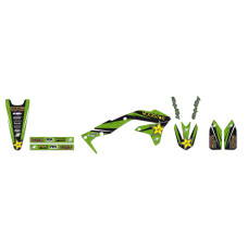 НАКЛЕЙКИ НАБОР Blackbird Racing (43025070) KX жёлтый чёрный зелёный набор(комплект) RSTAR ROCKSTAR ENERGY //