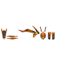 НАКЛЕЙКИ НАБОР Blackbird Racing (43025081) EXC SX-F SX оранжевый жёлтый чёрный набор(комплект) RSTAR // ROCKSTAR ENERGY //