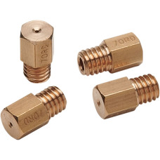 ГЛАВНЫЙ ЖИКЛЁР Ebc (10060058) розовый CARB JET 4- MIK HJ100 HEX HJ100 FOR MIKUNI, 4 PCS
