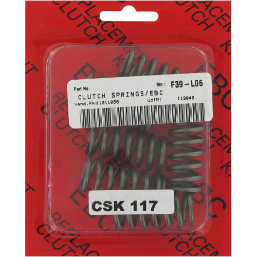 ПРУЖИНЫ СЦЕПЛЕНИЯ (ВИТЫЕ) Ebc (11311088) набор(комплект) CSK117 CSK SERIES STEEL