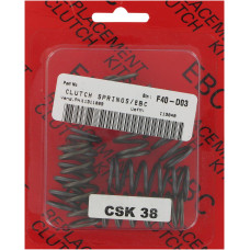 ПРУЖИНЫ СЦЕПЛЕНИЯ (ВИТЫЕ) Ebc (11311089) набор(комплект) CSK38 CSK SERIES STEEL