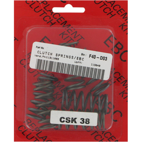 ПРУЖИНЫ СЦЕПЛЕНИЯ (ВИТЫЕ) Ebc (11311089) набор(комплект) CSK38 CSK SERIES STEEL