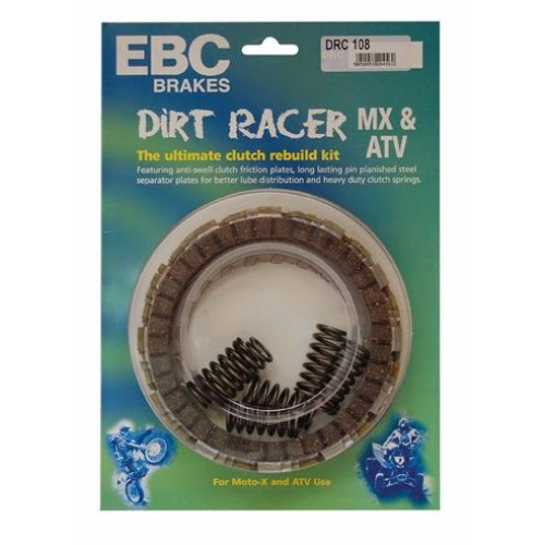 ДИСКИ СЦЕПЛЕНИЯ ПОЛНЫЙ КОМПЛЕКТ Ebc (11312930) ATV набор(комплект) CLUTCH DIRT DRC SERIES OFFROAD/ CORK