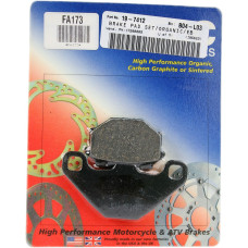 ТОРМОЗНЫЕ КОЛОДКИ Ebc (17200009) ORGANIC FA173 FA SERIES ORGANIC