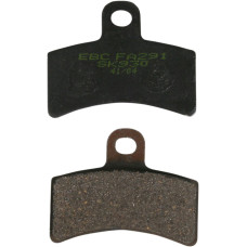 ТОРМОЗНЫЕ КОЛОДКИ Ebc (17200015) ORGANIC FA291 FA SERIES ORGANIC