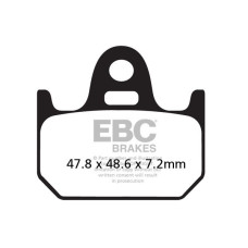 ТОРМОЗНЫЕ КОЛОДКИ Ebc (17200291) ORGANIC STREET FA SERIES ORGANIC
