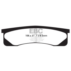 ТОРМОЗНЫЕ КОЛОДКИ Ebc (17200292) ORGANIC STREET FA SERIES ORGANIC