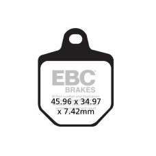 ТОРМОЗНЫЕ КОЛОДКИ Ebc (17200297) ORGANIC STREET FA SERIES ORGANIC