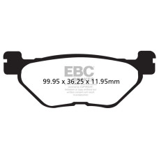ТОРМОЗНЫЕ КОЛОДКИ Ebc (17200389) ORGANIC SFA SERIES ORGANIC