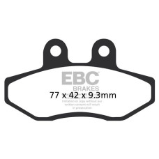 ТОРМОЗНЫЕ КОЛОДКИ Ebc (17200391) ORGANIC SFA SERIES ORGANIC