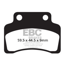 ТОРМОЗНЫЕ КОЛОДКИ Ebc (17200422) карбон SFAC SERIES FIBER