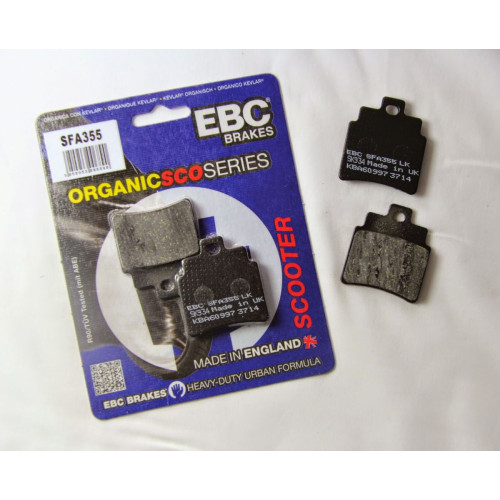 ТОРМОЗНЫЕ КОЛОДКИ Ebc (17200457) ORGANIC SFA SERIES ORGANIC