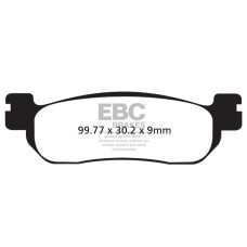 ТОРМОЗНЫЕ КОЛОДКИ Ebc (17200468) карбон ENDURO FA-TT SERIES FIBER