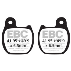 ТОРМОЗНЫЕ КОЛОДКИ Ebc (17200489) карбон ENDURO FA-TT SERIES FIBER