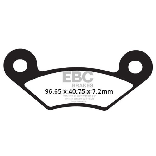 ТОРМОЗНЫЕ КОЛОДКИ Ebc (17200537) карбон ENDURO FA-TT SERIES FIBER ТОРМОЗНЫЕ КОЛОДКИ Ebc (17200537) карбон ENDURO FA-TT SERIES FIBER
