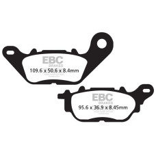 ТОРМОЗНЫЕ КОЛОДКИ Ebc (17200576) карбон SFAC SERIES FIBER