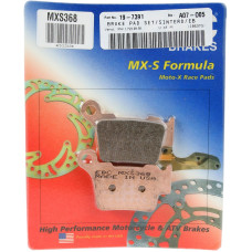 ТОРМОЗНЫЕ КОЛОДКИ Ebc (17210191) SINT MXS368 MXS-SERIES SINTERED METAL