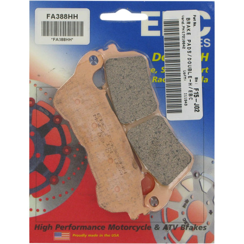 ТОРМОЗНЫЕ КОЛОДКИ Ebc (17210642) FA388HH FA-HH SERIES SINTERED METAL