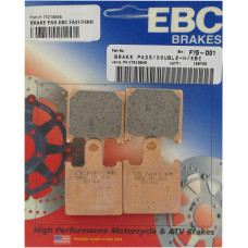 ТОРМОЗНЫЕ КОЛОДКИ Ebc (17210646) FA417/4HH FA-HH SERIES SINTERED METAL