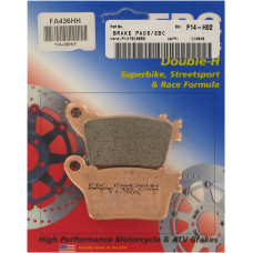 ТОРМОЗНЫЕ КОЛОДКИ Ebc (17210652) FA436HH FA-HH SERIES SINTERED METAL