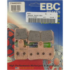 ТОРМОЗНЫЕ КОЛОДКИ Ebc (17210653) FA442/4HH FA-HH SERIES SINTERED METAL