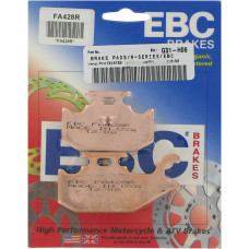 ТОРМОЗНЫЕ КОЛОДКИ Ebc (17210736) FA428R FA-R SERIES SINTERED METAL