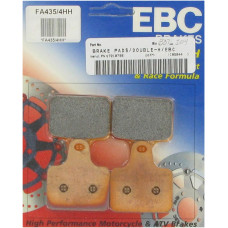 ТОРМОЗНЫЕ КОЛОДКИ Ebc (17210795) FA435/4HH FA-HH SERIES SINTERED METAL