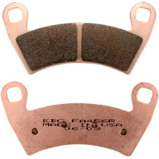 ТОРМОЗНЫЕ КОЛОДКИ Ebc (17210804) FA456R FA-R SERIES SINTERED METAL