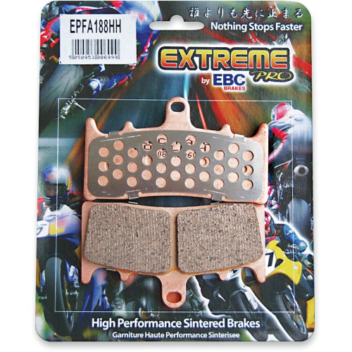 ТОРМОЗНЫЕ КОЛОДКИ Ebc (17210842) EPFA131HH EPFA-HH SERIES SINTERED METAL ТОРМОЗНЫЕ КОЛОДКИ Ebc (17210842) EPFA131HH EPFA-HH SERIES SINTERED METAL