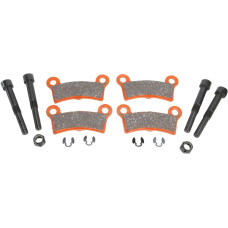 ТОРМОЗНЫЕ КОЛОДКИ Ebc (17211432) FA605/4V FA-V SERIES SINTERED METAL/ORGANIC COMPOUND