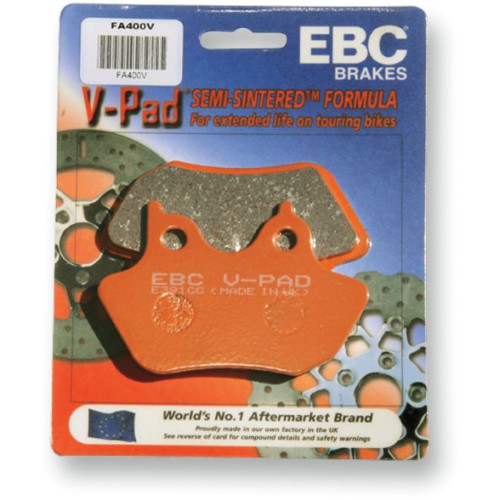 ТОРМОЗНЫЕ КОЛОДКИ Ebc (17211452) SEMISNTRD FA210V FA-V SERIES SINTERED METAL/ORGANIC COMPOUND