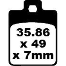 ТОРМОЗНЫЕ КОЛОДКИ Ebc (17211470) SFA260HH SFA-HH SERIES SINTERED METAL