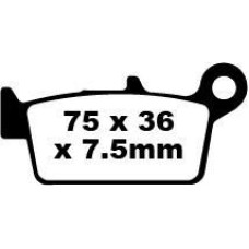 ТОРМОЗНЫЕ КОЛОДКИ Ebc (17211894) SINTERED SFA-HH SERIES SINTERED METAL