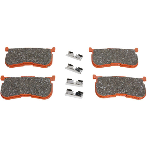 ТОРМОЗНЫЕ КОЛОДКИ Ebc (17211941) SEMI-SINTER TOURING FA-V SERIES SINTERED METAL/ORGANIC COMPOUND