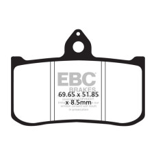ТОРМОЗНЫЕ КОЛОДКИ Ebc (17211956) SINTER SPORT EPFA-HH SERIES SINTERED METAL