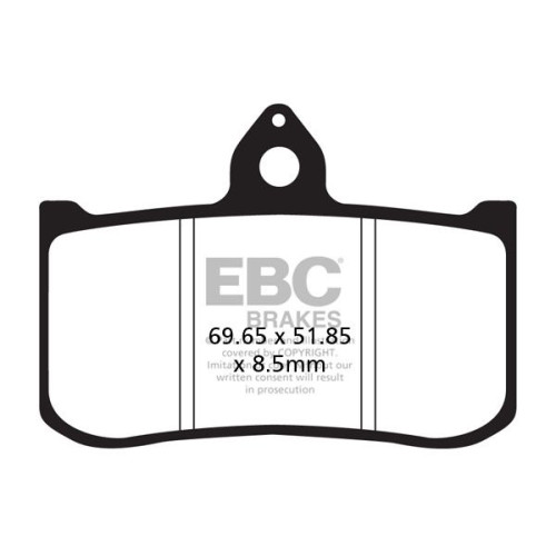 ТОРМОЗНЫЕ КОЛОДКИ Ebc (17211956) SINTER SPORT EPFA-HH SERIES SINTERED METAL