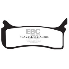 ТОРМОЗНЫЕ КОЛОДКИ Ebc (17211958) SINTER SPORT EPFA-HH SERIES SINTERED METAL