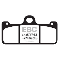 ТОРМОЗНЫЕ КОЛОДКИ Ebc (17211971) SINTER ROAD FA-HH SERIES SINTERED METAL