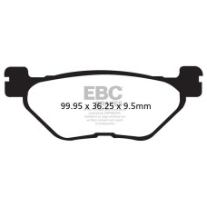 ТОРМОЗНЫЕ КОЛОДКИ Ebc (17211977) SEMI-SINTER TOURING FA-V SERIES SINTERED METAL/ORGANIC COMPOUND
