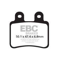 ТОРМОЗНЫЕ КОЛОДКИ Ebc (17211979) SINTER ROAD FA-HH SERIES SINTERED METAL