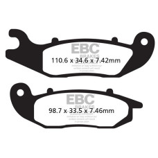 ТОРМОЗНЫЕ КОЛОДКИ Ebc (17211982) ATV SINTER /MX FA-R SERIES SINTERED METAL