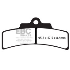 ТОРМОЗНЫЕ КОЛОДКИ Ebc (17211987) SINTER RACE GFA-HH SERIES SINTERED METAL