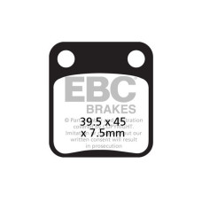 ТОРМОЗНЫЕ КОЛОДКИ Ebc (17212068) SINTER SFA-HH SERIES SINTERED METAL