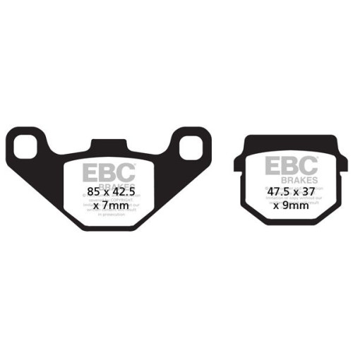 ТОРМОЗНЫЕ КОЛОДКИ Ebc (17212070) SINTER SFA-HH SERIES SINTERED METAL