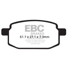 ТОРМОЗНЫЕ КОЛОДКИ Ebc (17212074) SINTER SFA-HH SERIES SINTERED METAL