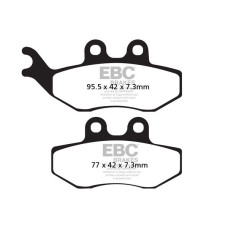 ТОРМОЗНЫЕ КОЛОДКИ Ebc (17212076) SINTER SFA-HH SERIES SINTERED METAL