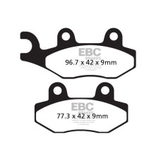 ТОРМОЗНЫЕ КОЛОДКИ Ebc (17212080) SINTER SFA-HH SERIES SINTERED METAL